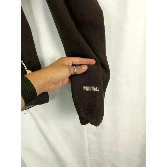 The North Face WindWall Jacket SMALL Brown Full Zip Women's - Picture 5 of 10